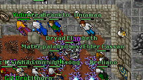 Dryad Elizabeth on screen