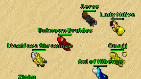 Unknown Druidos on screen