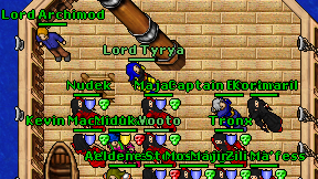 Lord Tyrya on screen