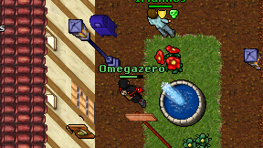 Omegazero on screen