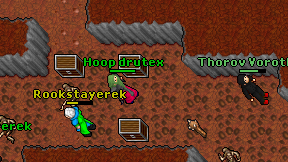 Hoop drutex on screen