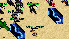 Lord Gysmo on screen