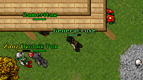 General'rose on screen