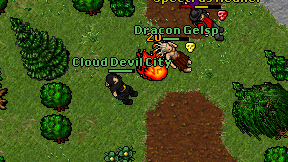Cloud Devil City on screen