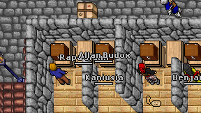 Kaniusia on screen