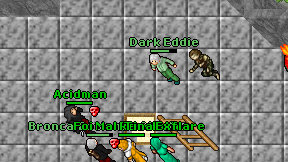 Dark Eddie on screen