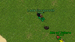 Lady Gorgoroth on screen
