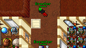 Eraster on screen