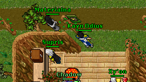 Materialna on screen
