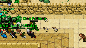 King Pallenn on screen