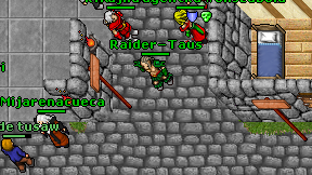 Raider-Taus on screen