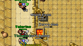 Hook Exon on screen