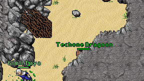Techone Dragoon on screen