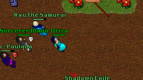 Driza on screen