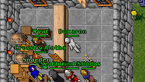 Dukaron on screen