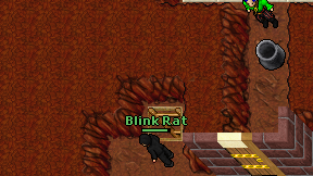 Blink Rat on screen