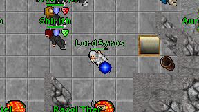 Lord Syros on screen