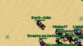 Dark-Adm on screen