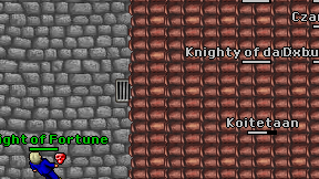 Knighty of darkness on screen