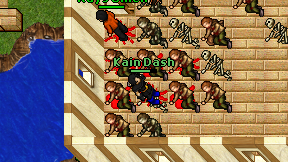 Kain Dash on screen