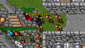 Dimmantyp on screen