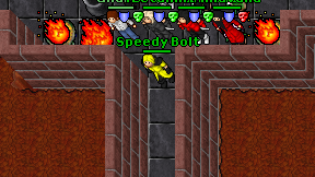 Speedy Bolt on screen