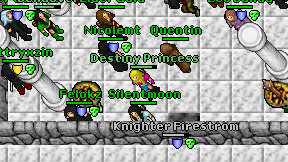Destiny Princess on screen