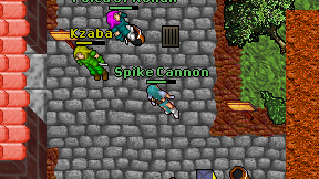 Spike Cannon on screen