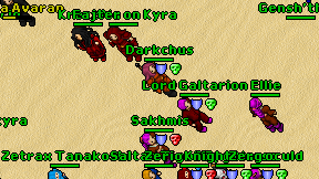 Darkchus on screen