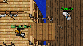 Knight Alpi on screen