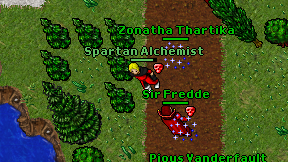 Spartan Alchemist on screen