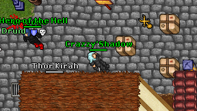 Crazzy'Shadow on screen