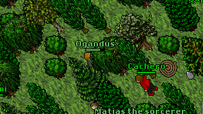 Ogandus on screen
