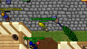 Laseinduilas on screen