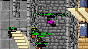 Treze'the druida on screen