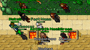 Fast Mann on screen