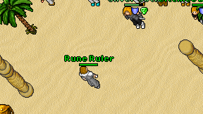 Rune Ruler on screen