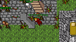 Archerking on screen