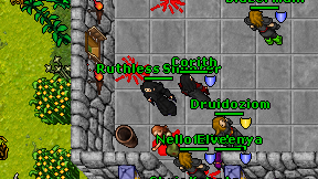 Ruthless Shooter on screen