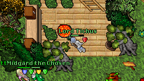 Lord Tichus on screen