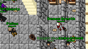 Demon Breath on screen