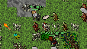 Haxorr on screen