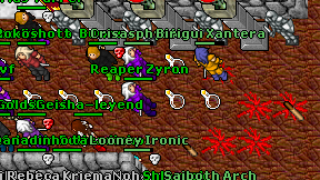 Reaper Zyron on screen