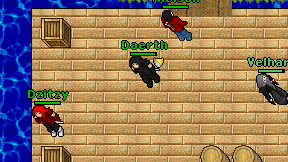 Daerth on screen
