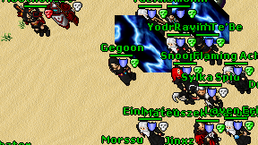 Gegoon on screen