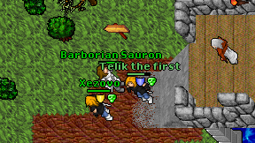 Barborian Sauron on screen