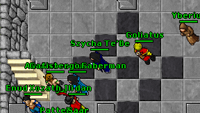 Szycha Te'Be on screen