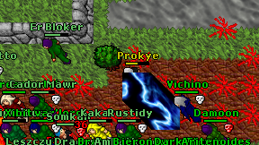 Prokye on screen