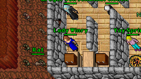 Lady Winry on screen