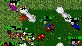 Qink on screen